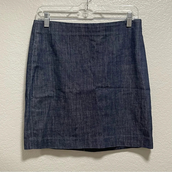 J. Crew Dresses & Skirts - J.Crew Dark Denim miniskirt SMALL